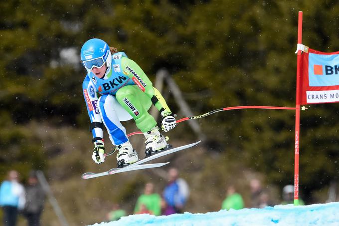 Maruša Ferk po težavah s poškodbami ni našla prave smukaške smučine. | Foto: Getty Images