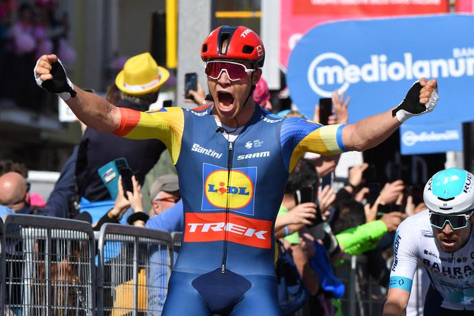 Jonathan Milan | Jonathan Milan je zmagovalec četrte etape Gira.  | Foto Reuters