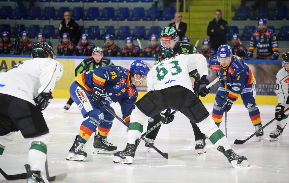 Asiago : HK Olimpija | Olimpija gostuje pri Asiagu. | Foto Serena Fantini / Asiago Hockey