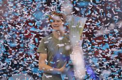 Italijan Jannik Sinner drugi najmlajši zmagovalec turnirja ATP
