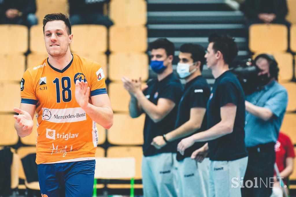 ACH Volley Ljubljana : Calcit Volley, pokal finale