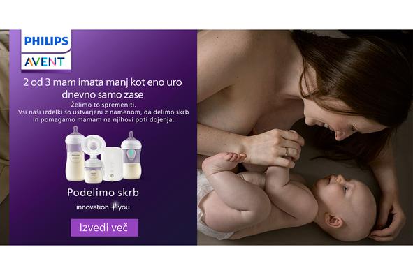 Philips Avent poziva skupnost, da bolj podpira mamice in pomaga zmanjšati pritisk, s katerim se soočajo, s svojo novo pobudo Share the Care