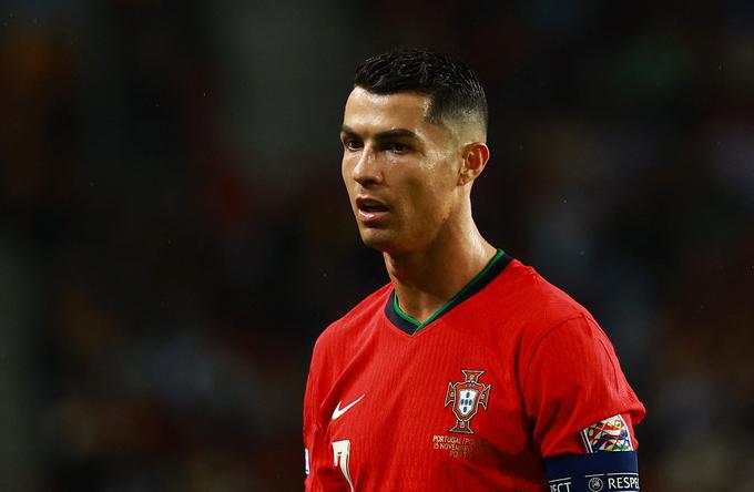 Cristiano Ronaldo v ponedeljek ne bo zaigral za Portugalsko na gostovanju v Splitu. | Foto: Reuters