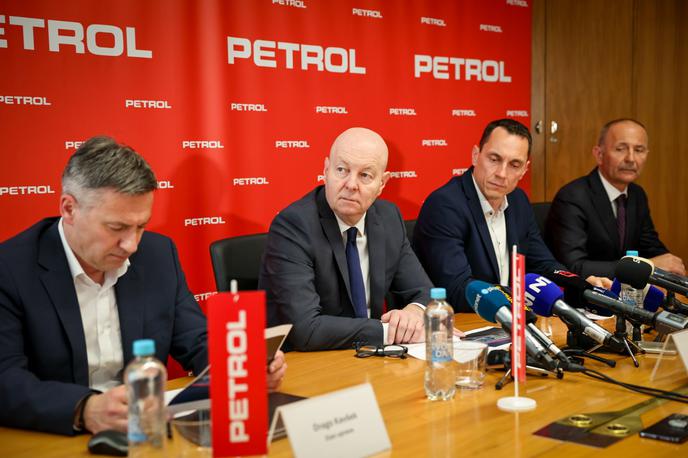 Tiskovna konferenca družbe Petrol. | Petrol je pred dnevi vse očitke o namernem oviranju dostave goriv odločno zavrnil. | Foto Bojan Puhek