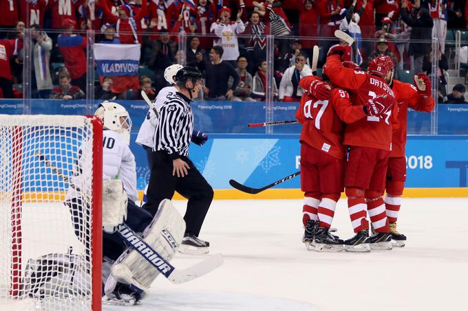 Slovenski orli so proti Rusom prejeli osem zadetkov, na preostalih dveh tekmah skupaj pa le štiri. | Foto: Guliverimage/Getty Images