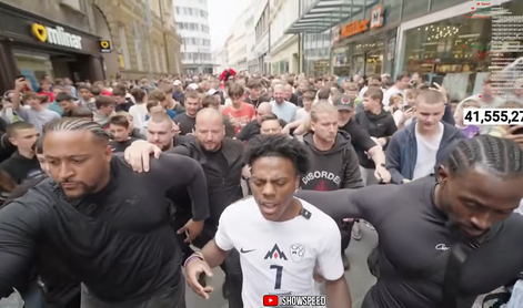 Zvezdnik Youtuba v Ljubljani povzročil pravi kaos