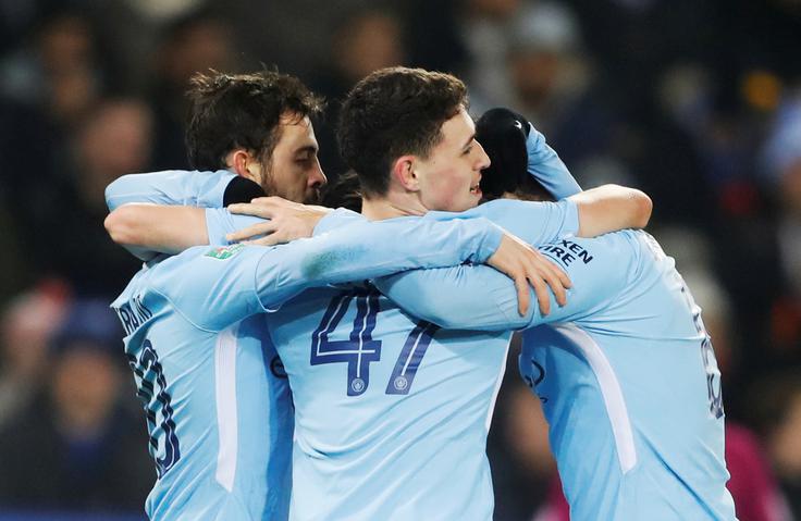 Manchester City je v pretekli sezoni moral na tej stopnički priznati premoč Monacu. | Foto: Reuters