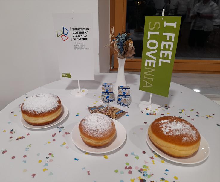 Prvo-, drugo- in tretjeuvrščeni klasični krof | Foto: Turistično gostinska zbornica Slovenije