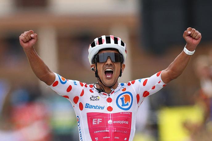 Richard Carapaz | Richard Carapaz je junak brutalne kraljevske etape 113. Toura. | Foto Reuters