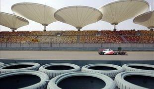 Karavana F1 že zbrana v Šanghaju