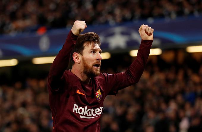 Lionel Messi je izkoristil napako obrambe Chelseaja. | Foto: Reuters