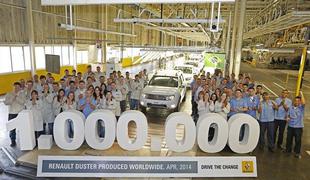Renault izdelal milijontega dusterja