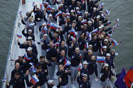 Pariz 2024 otvoritev olimpijske igre Slovenija