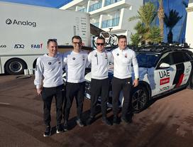 medijski dan UAE Team Emirates XRG, Boštjan Kavčnik