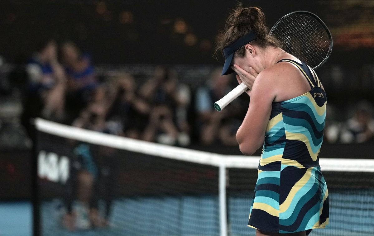 Linda Noskova | Ana Kalinskaja je v tretjem krogu premagala Sloane Stephens. | Foto Guliverimage