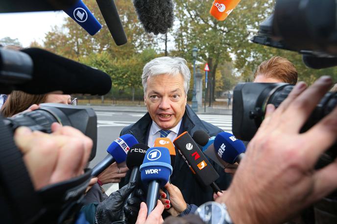 Didier Reynders, ex zunanji minister Belgije, kandidat za evropskega komisarja | Seveda ne želimo čakati na imenovanje delegiranih tožilcev. O tem smo se že pogovarjali s slovensko vlado in jo pozvali, naj pride s predlogom, je pojasnil Didier Reynders na virtualni novinarski konferenci na vprašanje STA, kako dolgo je Evropska komisija pripravljena čakati na pojasnila slovenske vlade o imenovanju delegiranih tožilcev. | Foto Reuters