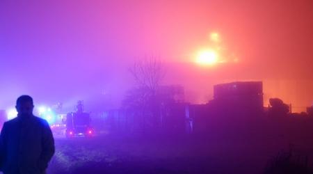 Ogromen požar v tovarni na Hrvaškem