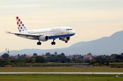 Croatia Airlines sredi sezone v stavko