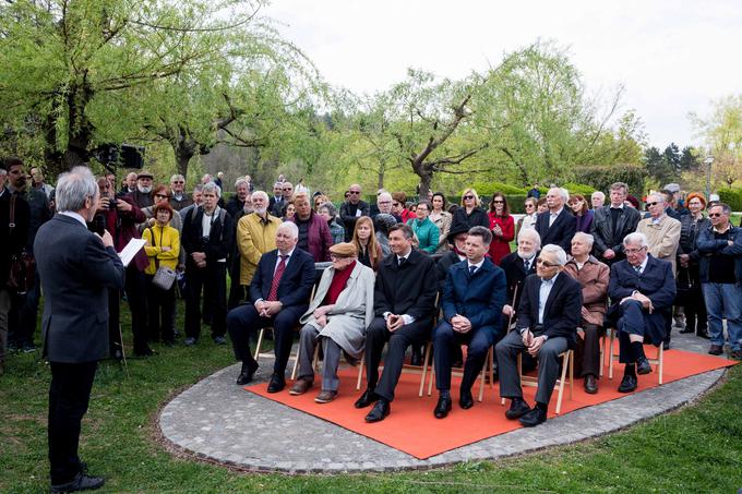 Boris Pahor spomenik | Foto: Vid Ponikvar