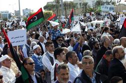 Novi protesti proti libijskim milicam