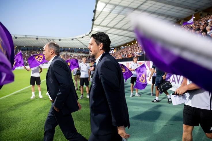 Odkar ni pri NK Maribor več Darka Milaniča in Zlatka Zahovića (marec 2020), vijolice sploh še niso premagale Olimpije. | Foto: Urban Urbanc/Sportida