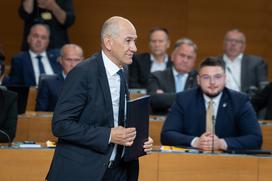 Drćavni zbor, Glasovanje, Janez Janša