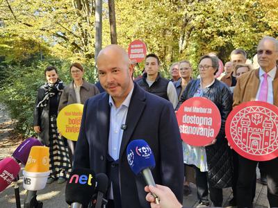 Frangež ob vložitvi kandidature za župana Maribora napovedal novo razvojno poglavje