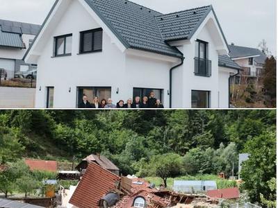 Družina s Prevalj, ki jim je voda avgusta 2023 odnesla vse, se je vselila v novo hišo