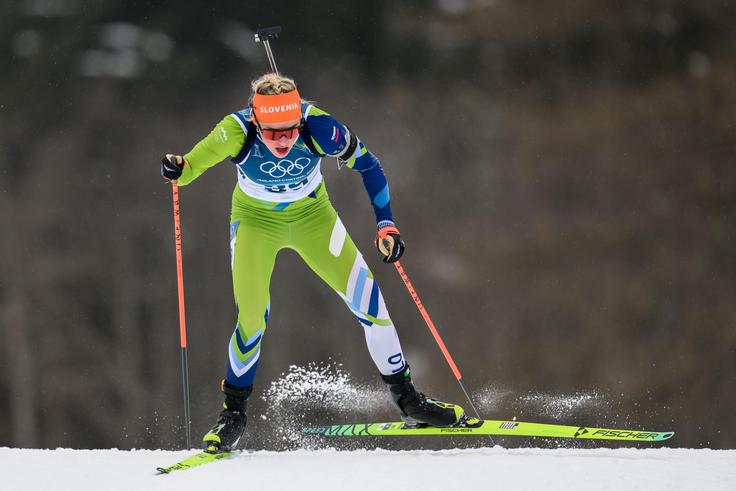 Anamarija Lampič je preveč grešila na strelišču. | Foto: Guliverimage