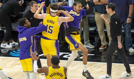 LA Lakers do neverjetne zmage ob zvoku sirene, Dončić okronal junaka #video