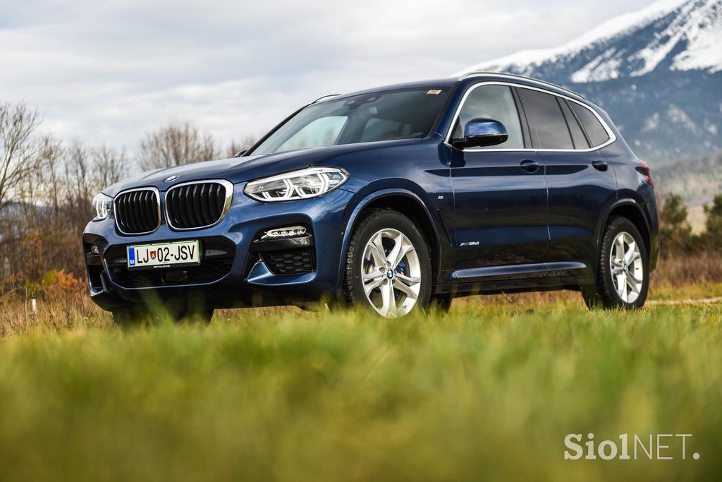BMW X3 in serija 6 gran turismo
