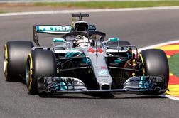 Hamilton znova najhitrejši, Vettel tretji