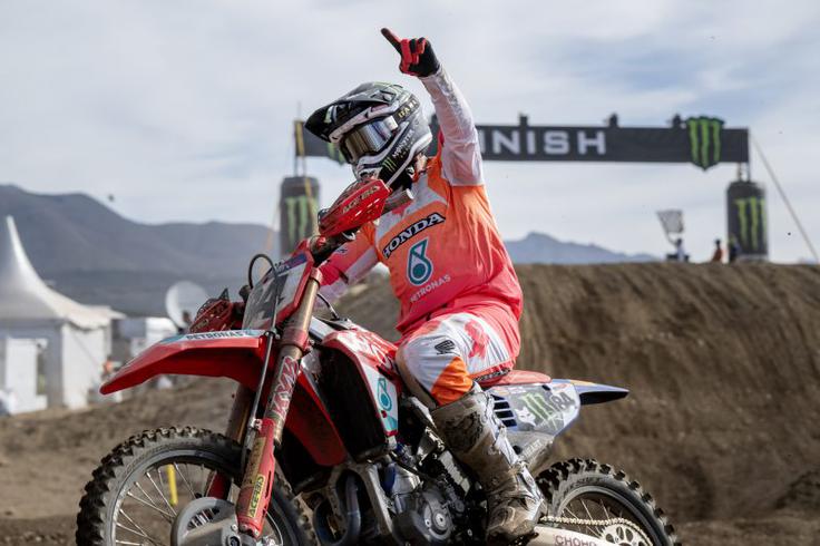 Jeffrey Herlings je zmagal že na prvi dirki s Hondo. | Foto: Honda Racing/ShotbyBavo