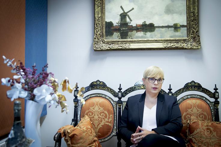 "Če Evropa in tudi druge države Ukrajini ne bi pomagale z orožjem, Ukrajine danes ne bi bilo več." | Foto: Ana Kovač