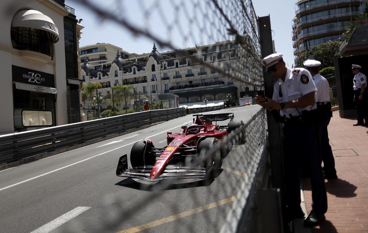 Leclerc Monako Ferrari | Prvi trening je, kot je letos že stalnica, dobil Charles Leclerc. | Foto Reuters