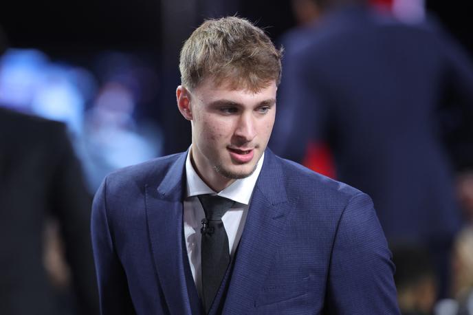 Cooper Flagg | Cooper Flagg bo med novinci prejel tudi največjo plačo. | Foto Reuters