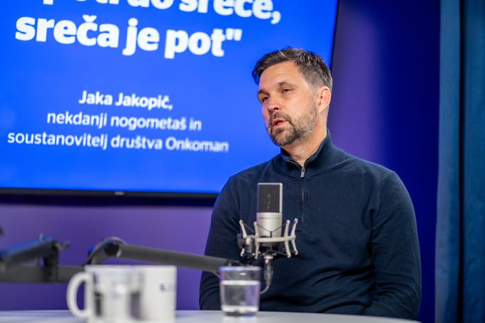 Jaka Jakopič je soustanovitelj onkološkega društva za moške OnkoMan in nogometni agent.
 | Foto: Liam Toni Šironjič