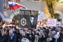 Protestni shod Novo mesto