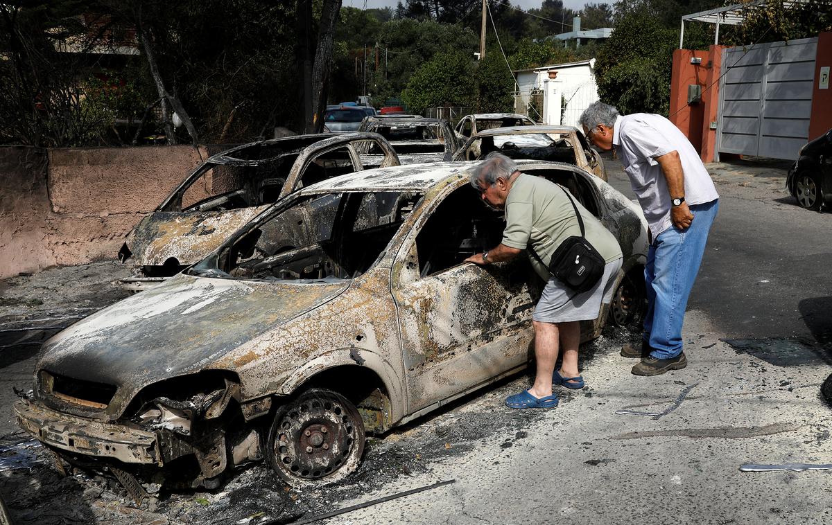 Grčija, požar | Foto Reuters