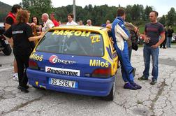 Tovarniški ford focus WRC slavil nad Novo Gorico (video)