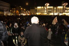 Petkovi kolesarski protesti, Milan Kučan, Matjaž Hanžek