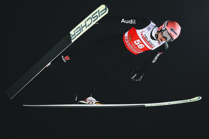 Karl Geiger je bil najboljši v kvalifikacijah. | Foto: Sportida