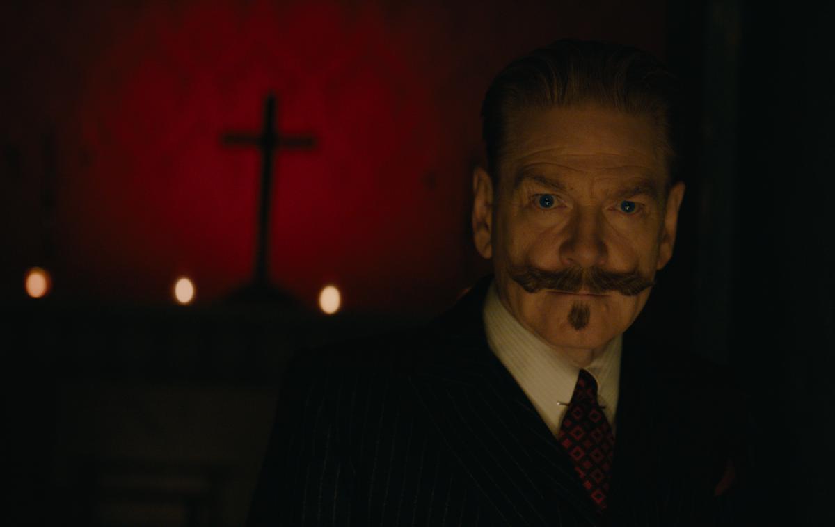 Smrt v Benetkah | Hercule Poirot ima nov primer. Kenneth Branagh se še tretjič vrača v vlogi brkatega belgijskega detektiva. | Foto Blitz Film & Video Distribution
