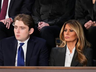 Česa se boji Barron Trump? "Vse poletje je z mamo Melanio, ne hodi ven"