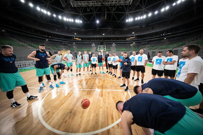 slovenska košarkarska reprezentanca trening | Foto Vid Ponikvar/Sportida
