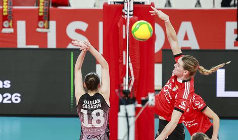 Mariborske odbojkarice brez lige prvakinj