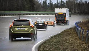 Volvov sistem samodejnega sledenja vstopil v zadnjo fazo preizkusov