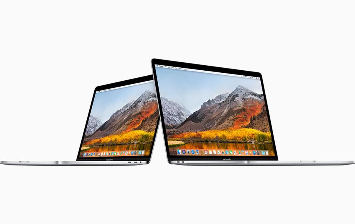 Apple MacBook Pro | Na fotografijah v tem članku sta aktualna prenosnika MacBook Pro. | Foto Telekomov Tehnik