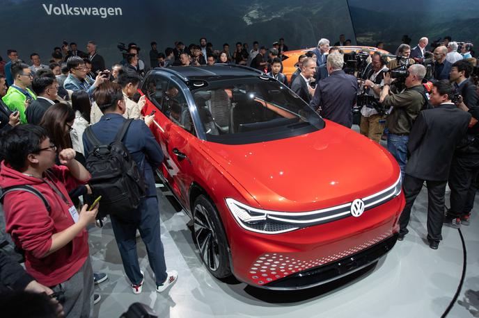 Volkswagen ID roomz | Volkswagen je pred kitajsko javnostjo razkril svoj največji električni SUV prihodnosti. | Foto Volkswagen