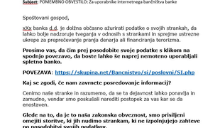 Pozor: lažni bankirji za 1,4 milijona evrov oškodovali najmanj 12 Slovencev